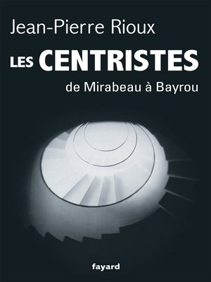 cover image of Les Centristes
